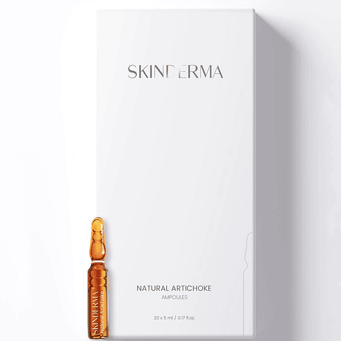 5  AMPOLLAS 5 ML EXTRACTO ALCACHOFA SKINDERMA- 
