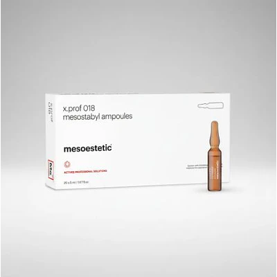 CAJA 100 AMP MESOSTABYL   QUEMADOR Mesoestetic (100 ampollas / 5ml)  