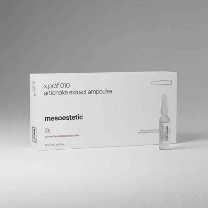 30 Ampollas x 5 ml x.prof 010 Extracto Alcachofa Mesoestetic – Drenante Lipolítico Profesional 4