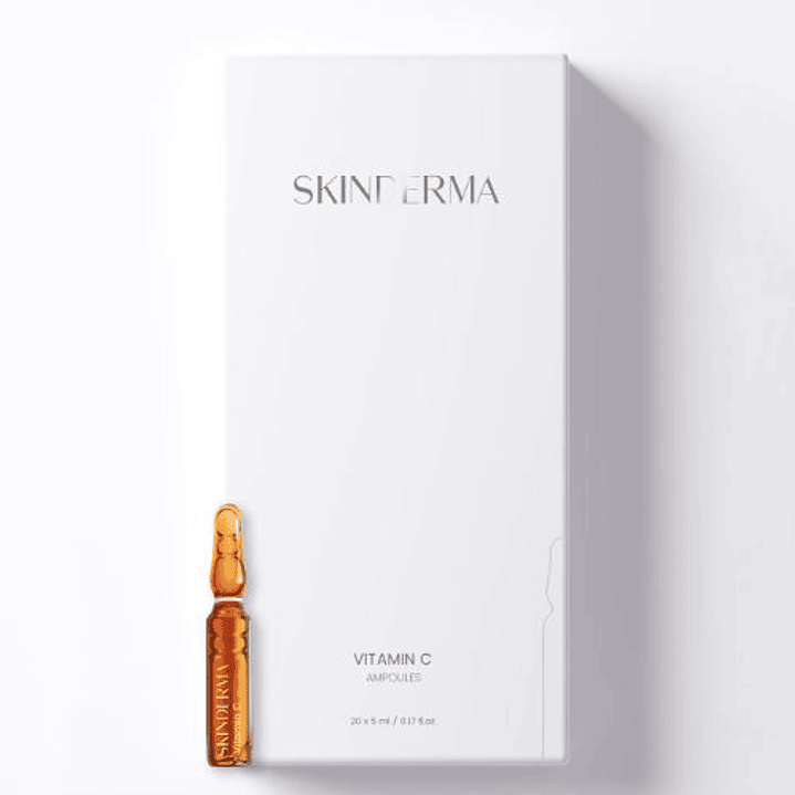 10 AMPOLLAS 5 ML VITAMINA C  SKINDERMA 5