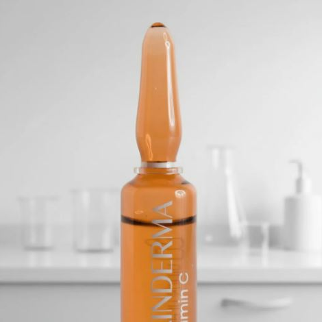 10 AMPOLLAS 5 ML VITAMINA C  SKINDERMA 2