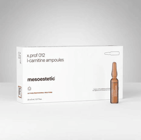 30  (AMPOLLAS 5 ML)  LCARNITINA  MESOESTETIC - reduce grasa localizada