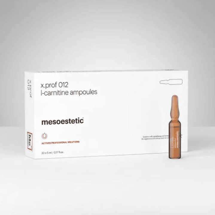 30  (AMPOLLAS 5 ML)  LCARNITINA  MESOESTETIC - reduce grasa localizada 1
