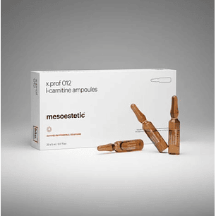 30  (AMPOLLAS 5 ML)  LCARNITINA  MESOESTETIC - reduce grasa localizada
