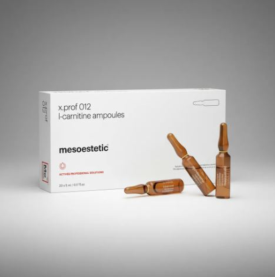20 AMP 5 ML  L-Carnitina MESOESTETIC  3
