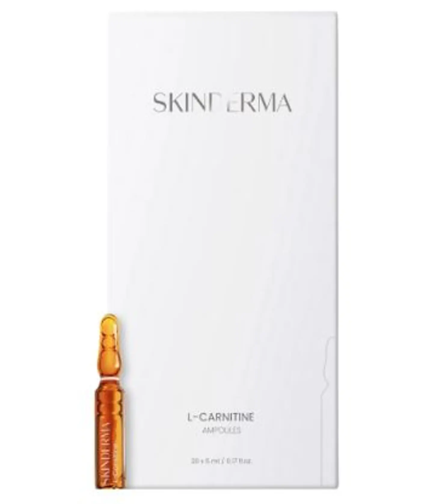 10 AMPOLLAS 5 ML L - CARNITINA  SKINDERMA 2