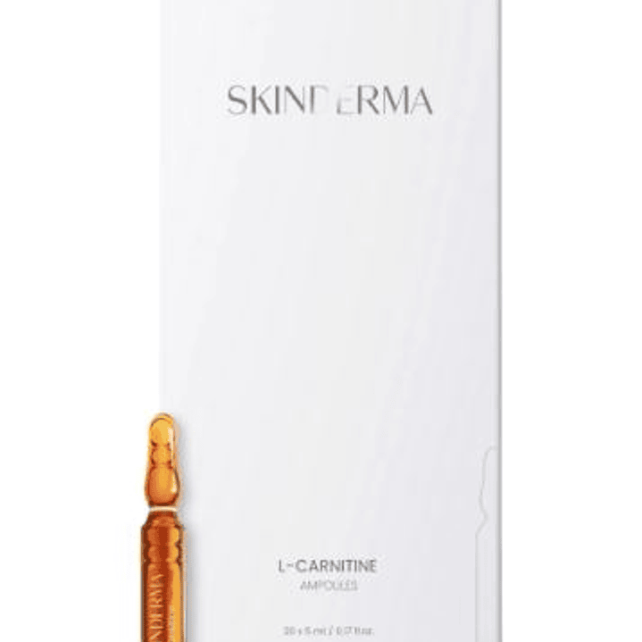 10 AMPOLLAS 5 ML L - CARNITINA  SKINDERMA 2