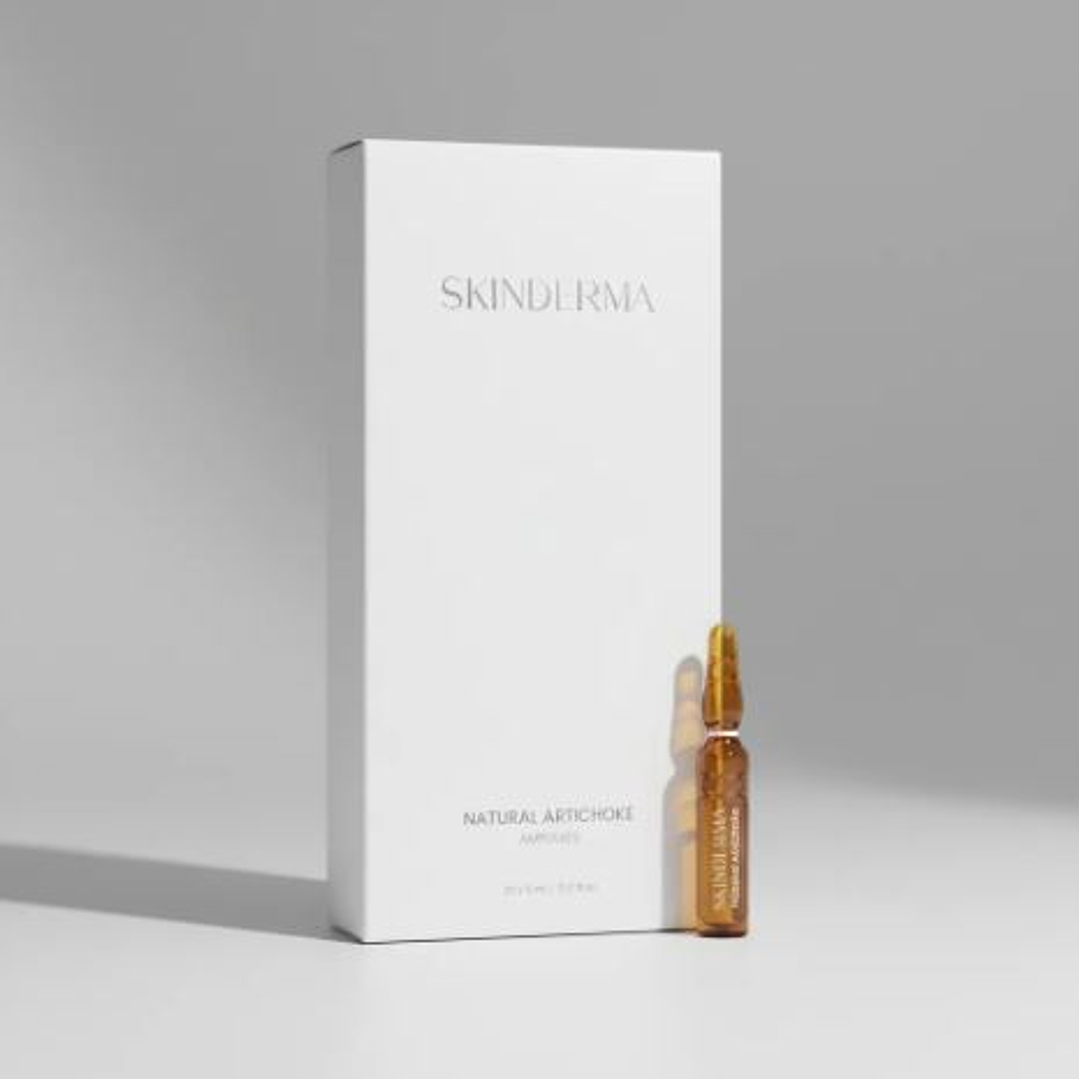 10 AMPOLLAS 5 ML EXTRACTO ALCACHOFA  SKINDERMA 1