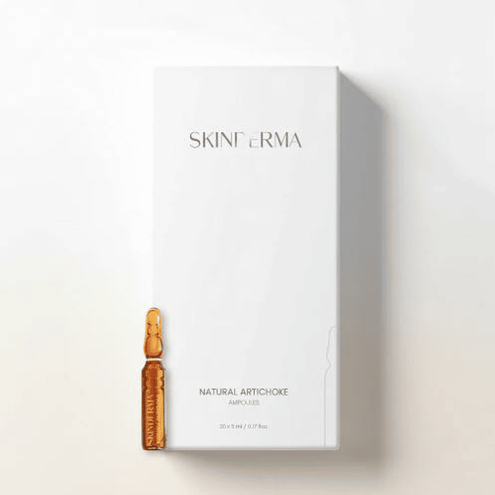 10 AMPOLLAS 5 ML EXTRACTO ALCACHOFA  SKINDERMA 6