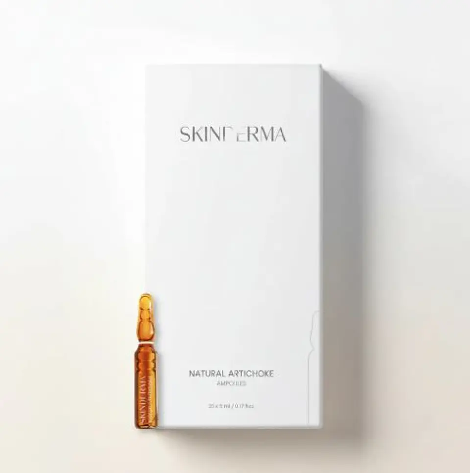 10 AMPOLLAS 5 ML EXTRACTO ALCACHOFA  SKINDERMA 6