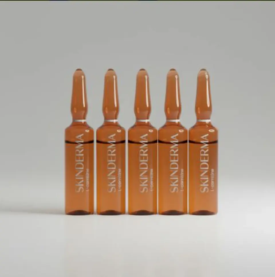 5   AMPOLLAS 5 ML LCARNITINA SKINDERMA  6