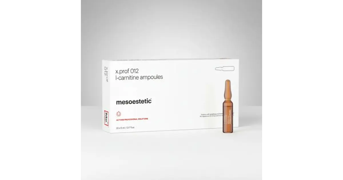 5 AMP L-Carnitina (5 ampollas / 5ml) Mesoestetic