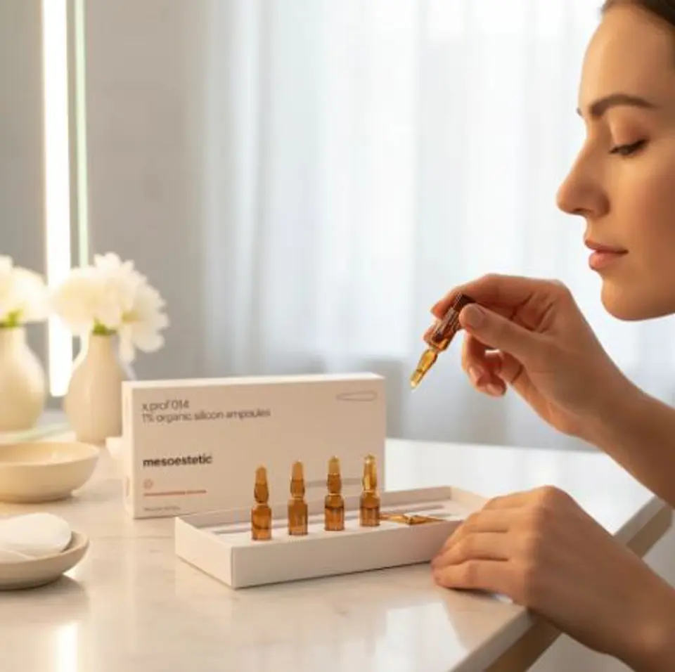 5 ampollas Silicio Orgánico Mesoestetic (5 ampollas / 5ml) 5