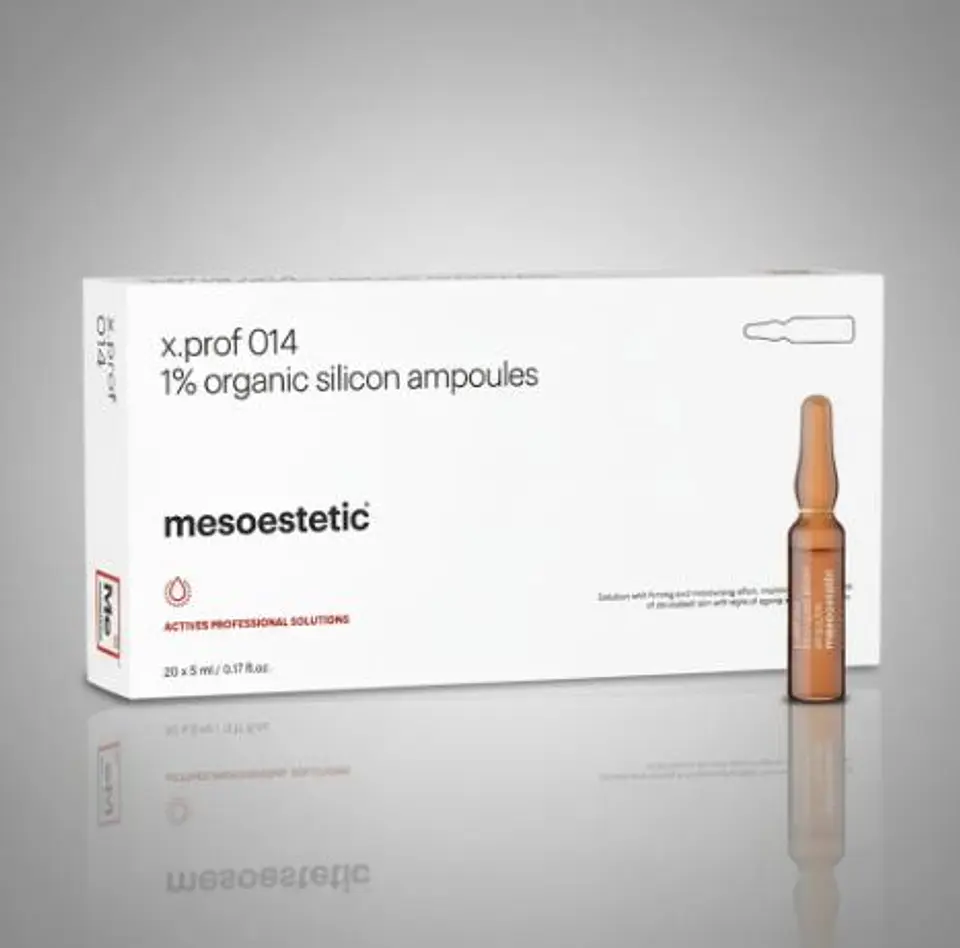 5 ampollas Silicio Orgánico Mesoestetic (5 ampollas / 5ml) 1