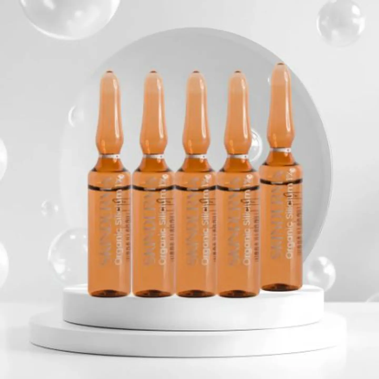 1  AMP  5 ML SILICIO ORGANICO SKINDERMA 2