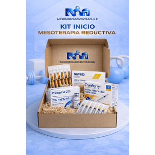 🔥 KIT INICIO MESOTERAPIA REDUCTIVA 10 AMP MESOSTABYL + JERINGAS 27 G 1/2  Y 1 VIAL LIDOCAINA 10 ML 