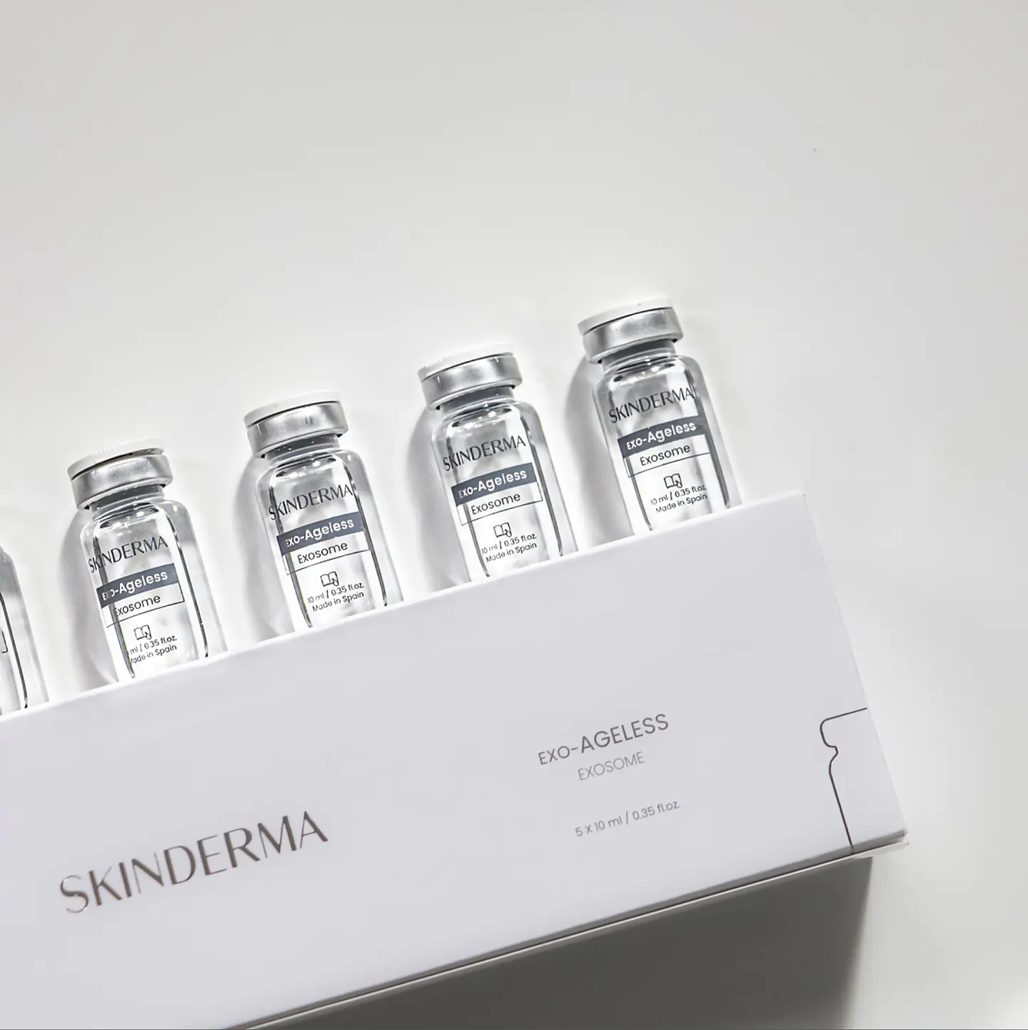 CAJA 5 VIALES 10ML EXOSOMAS Ageless Liquido 1