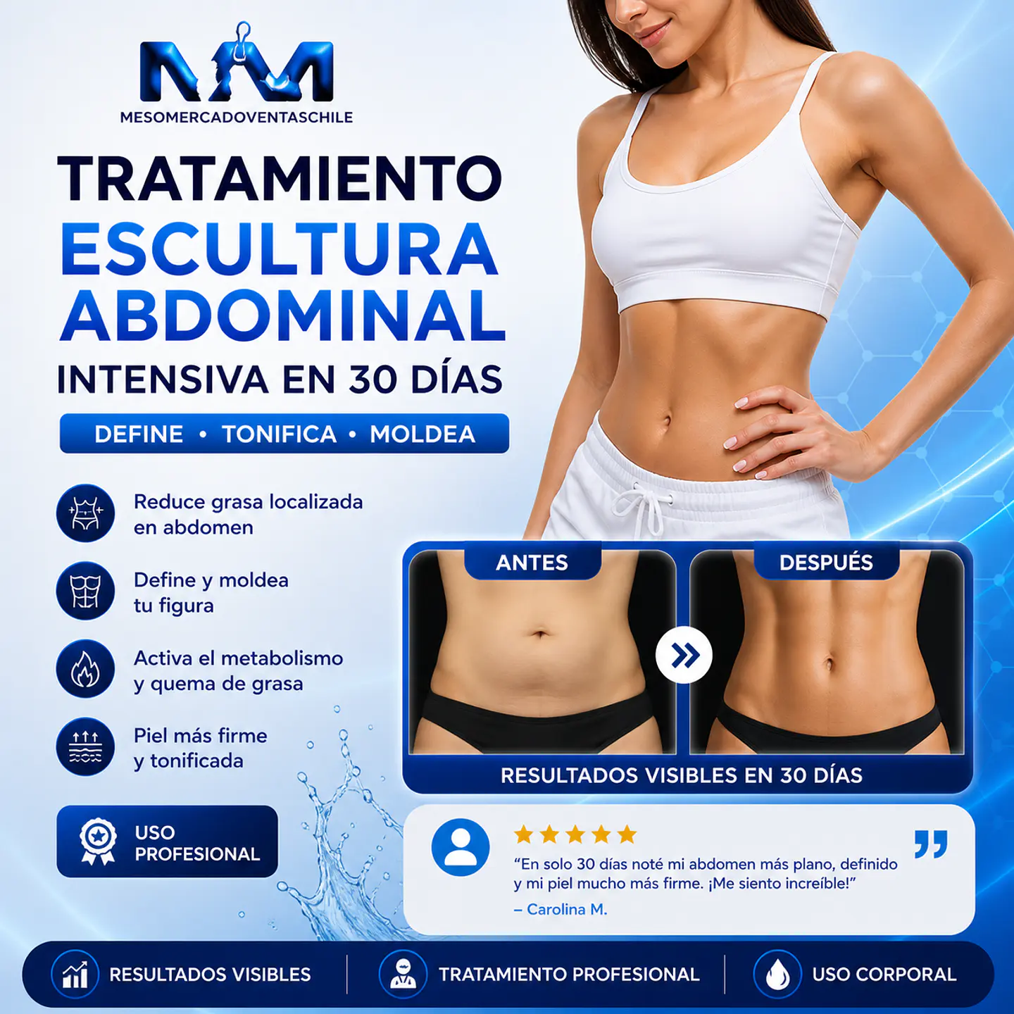 Escultura Abdominal intensiva en 30 días 3