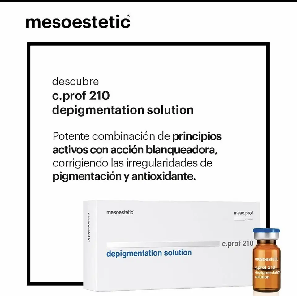 1 vial 5ml  cprof 210 despigmentante solución  9