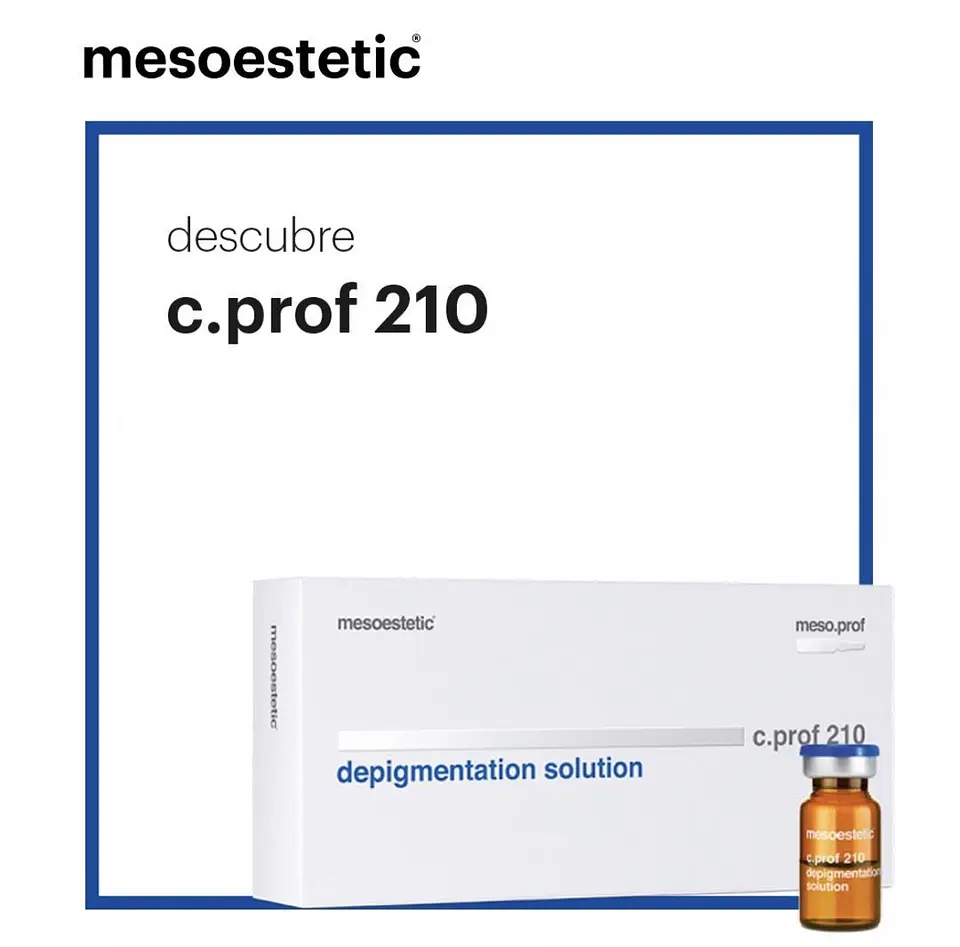 caja 5 viales 5 ml despigmentante solución 210 mesoestetic  5