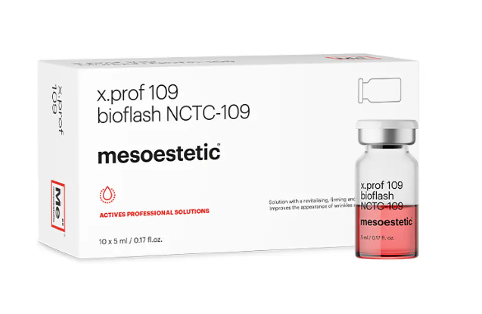 CAJA 10 VIALES 5 ML  X PROF 109 BIOFLASH NCTC -109 ( arrugas y líneas de expresión.) 2
