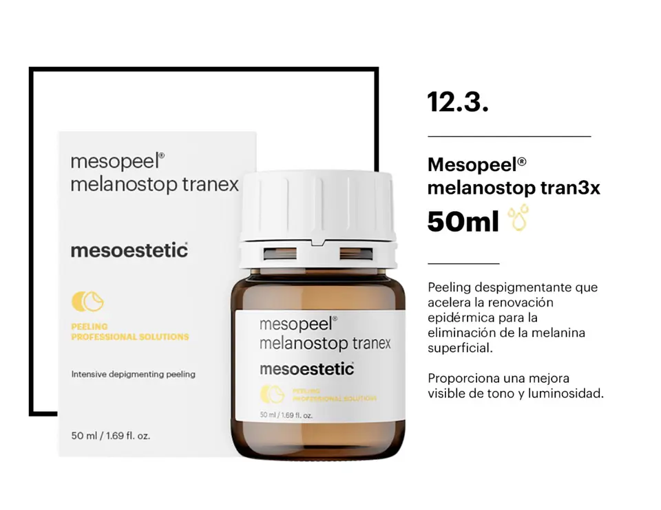 mesopeel® melanostop tranex peeling despigmentante superficial 1