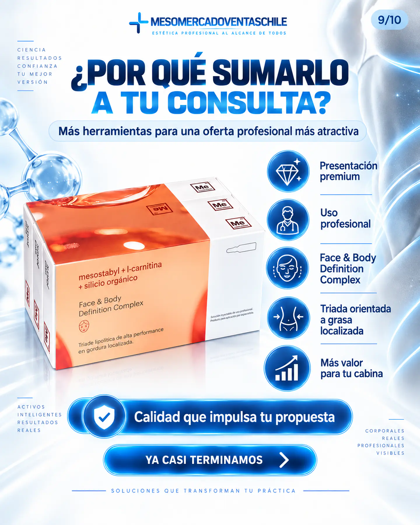 TRIADE PACK LIPOLITICO 30 amp MESO SILICIO Y LCARNITINA  5