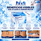POST LIPO REDUCE Y REAFIRMA 10  amp silicio y 10 Dmae Mesoestetic  - Miniatura 9