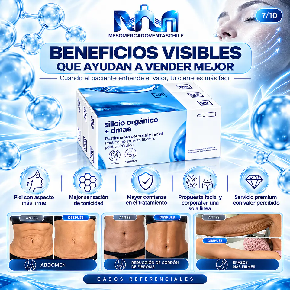POST LIPO REDUCE Y REAFIRMA 10  amp silicio y 10 Dmae Mesoestetic  9
