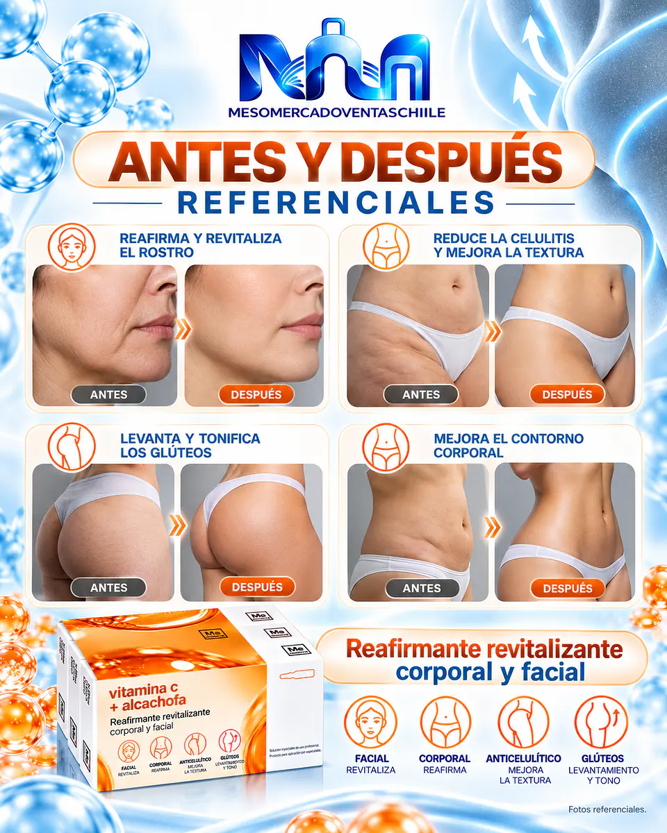 PACK GLÚTEOS 10 VITAMINA C 20% - 10 EXTRACTO ALCACHOFA  8