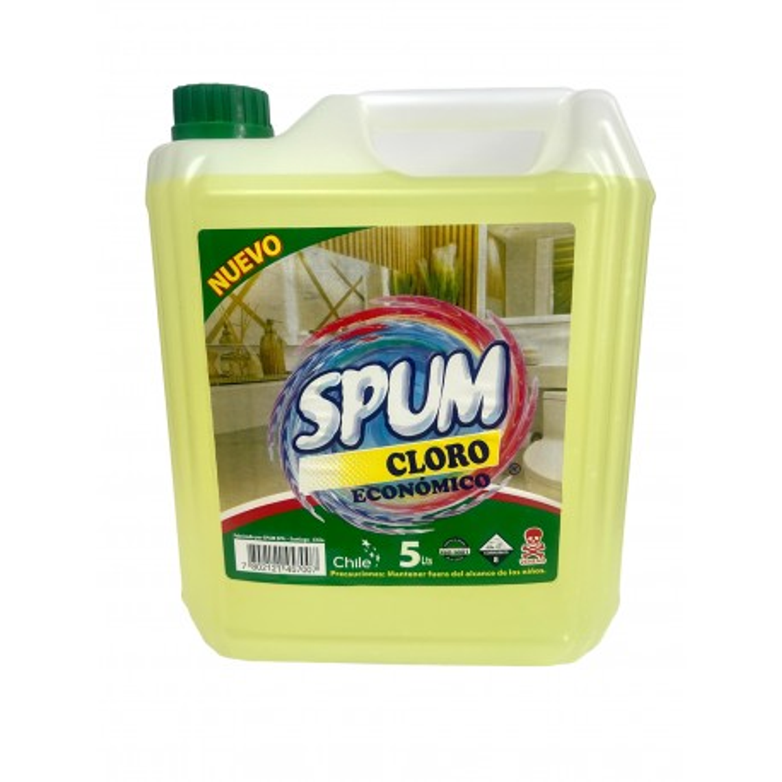 Cloro 5 Litros - Bidon Cloro 1