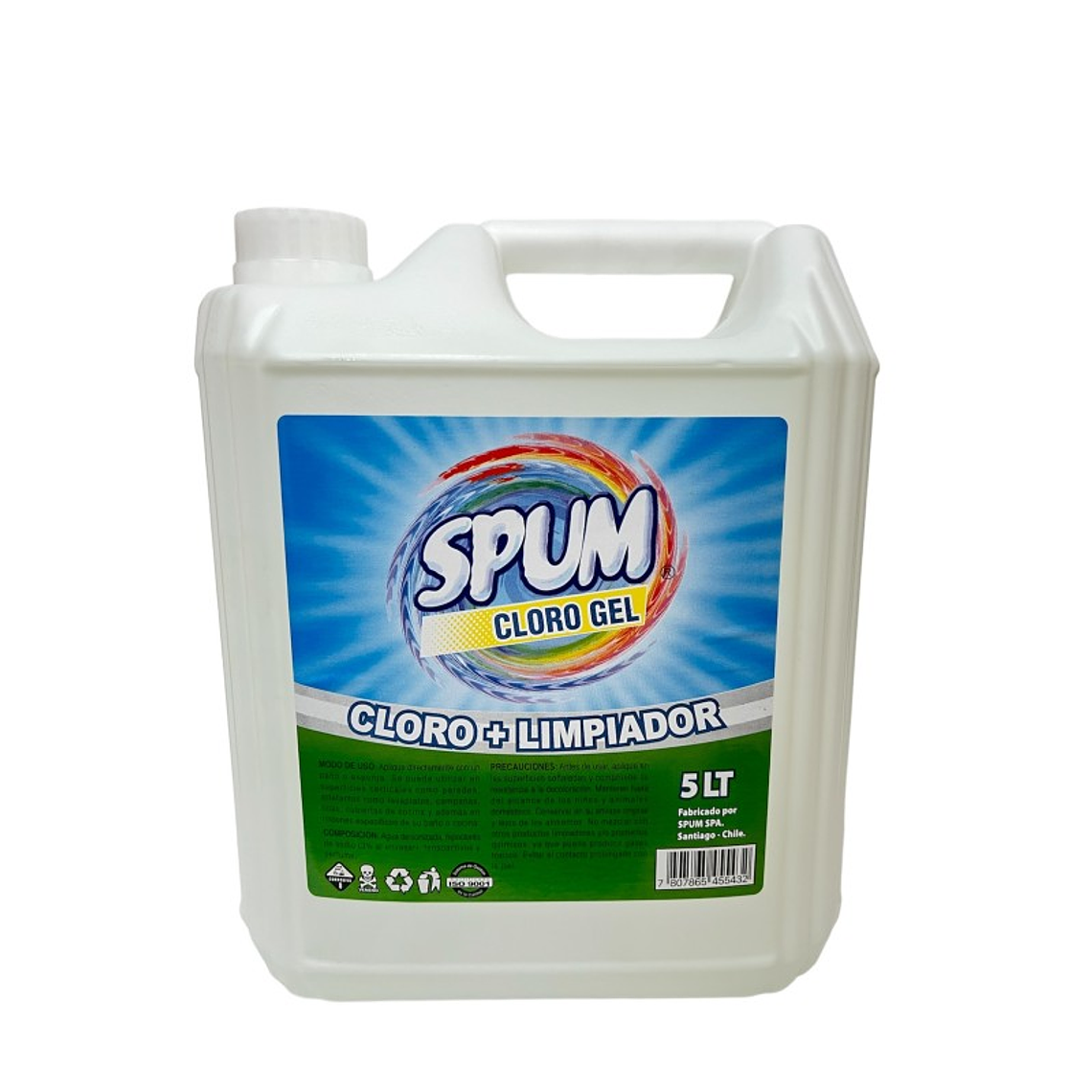 Cloro Gel 5 Litros - Bidon Cloro Gel 1