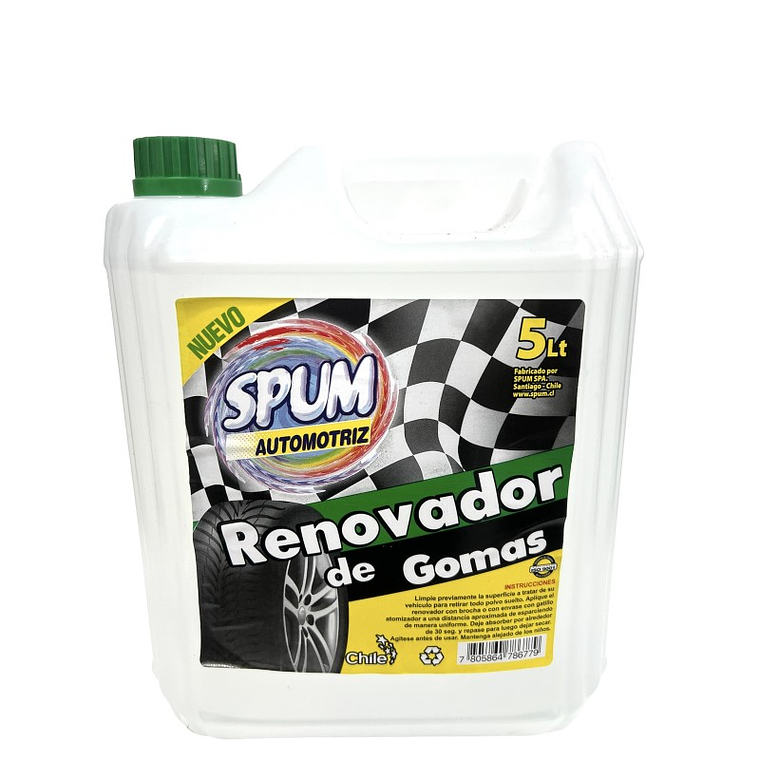 Renovador de Gomas 5 Litros - Renovador de Neumaticos 1