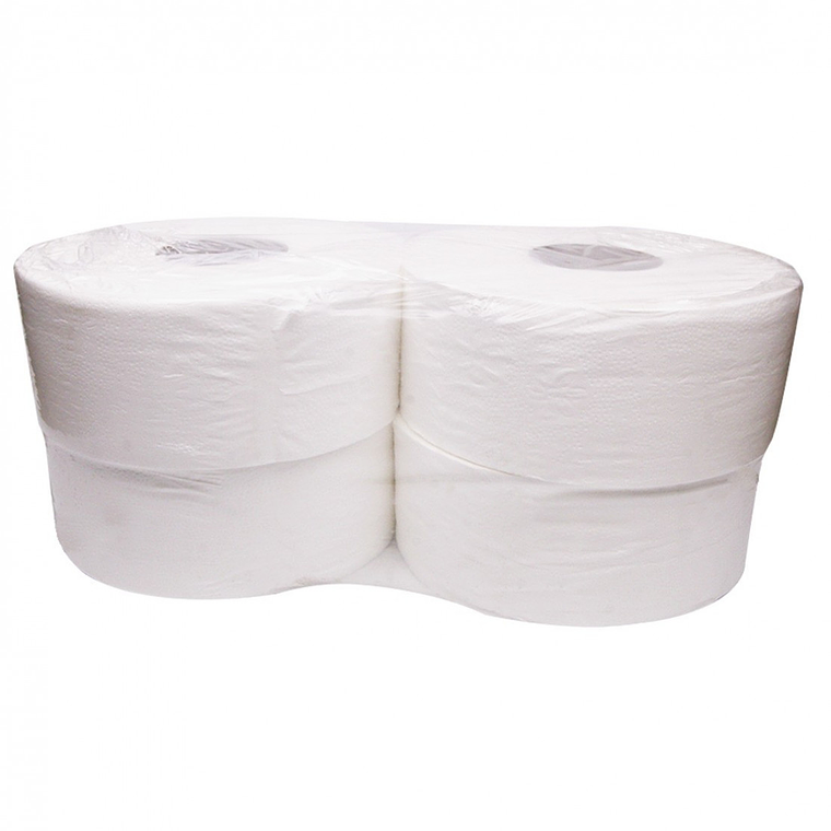 Papel Higiénico 500 metros x 4 unidades - Papel higienico 500 mts x 4 1