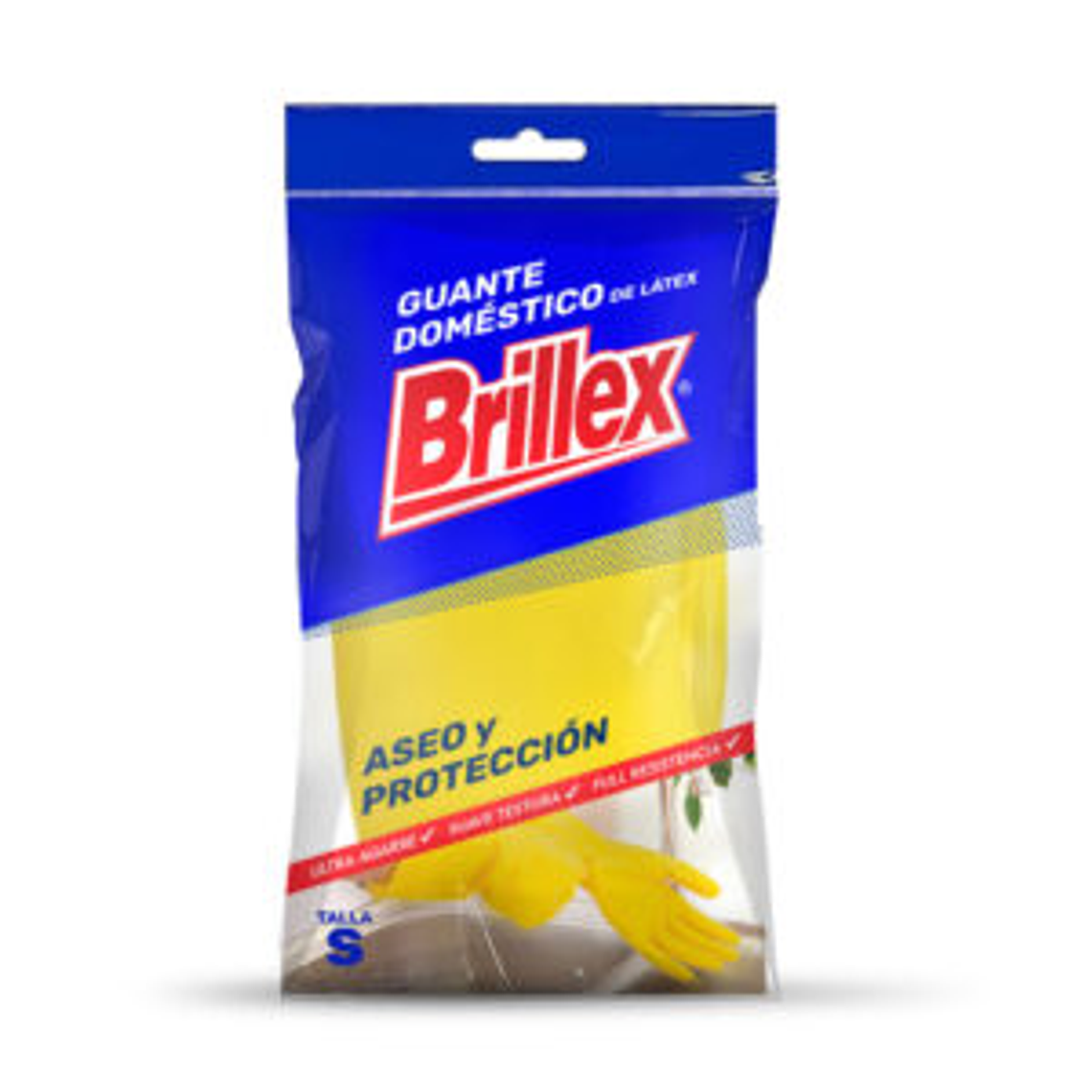 Guante Latex Amarillo Domestico 1