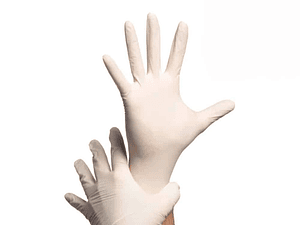 GUANTES DE LATEX CAJA CON POLVO