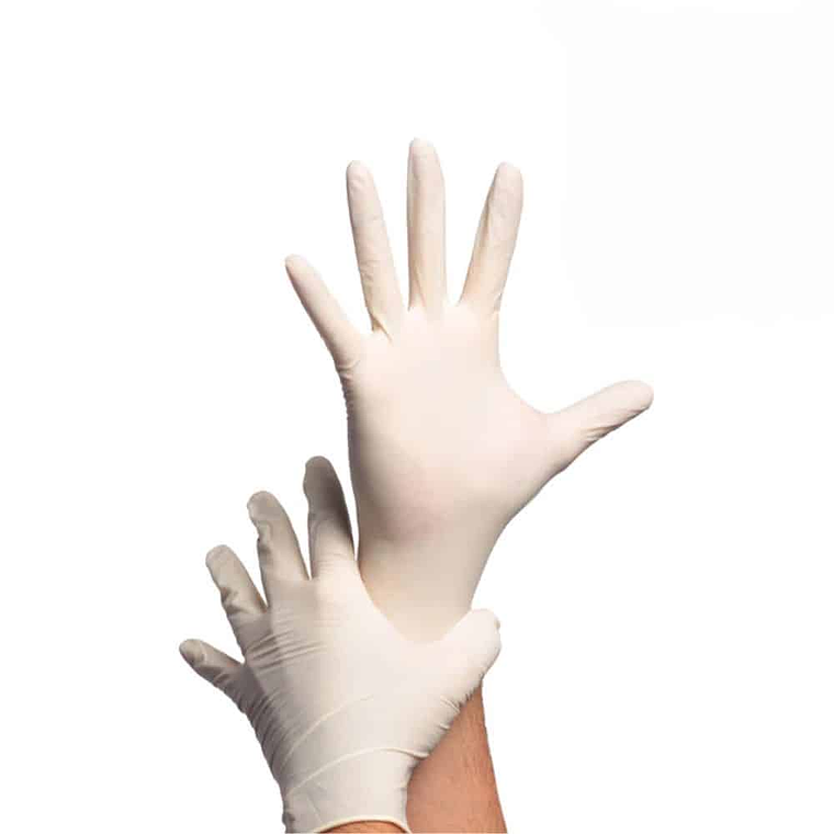GUANTES DE LATEX CAJA CON POLVO 1