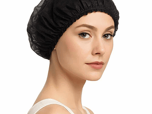 Cofia desechable 100 unidades Negras