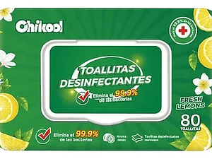Toallitas Desinfectantes 80 Unidades