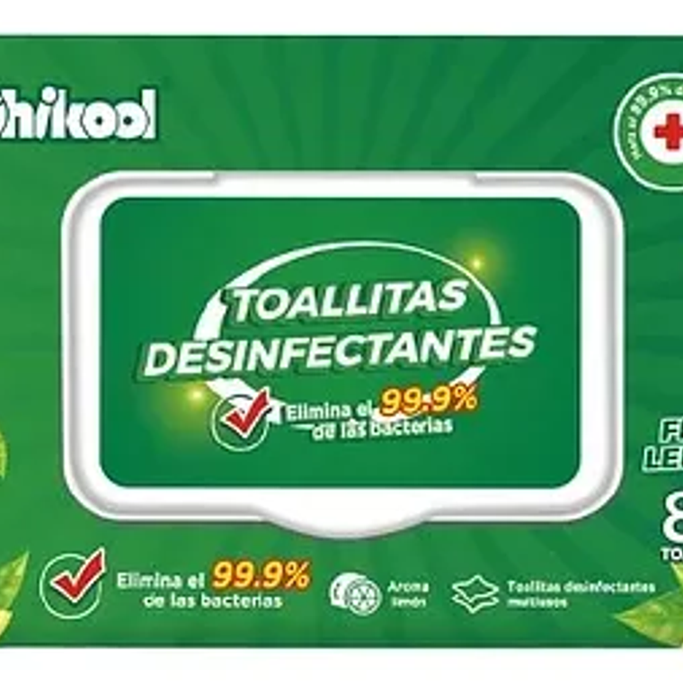Toallitas Desinfectantes 80 Unidades 1
