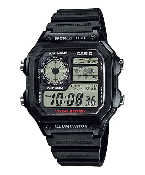 World Time Series AE-1200WH-1AVEF