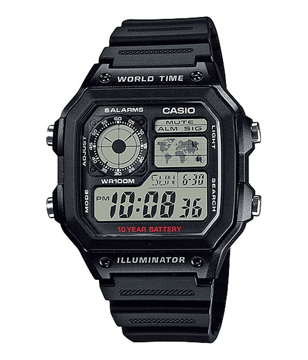 World Time Series AE-1200WH-1AVEF