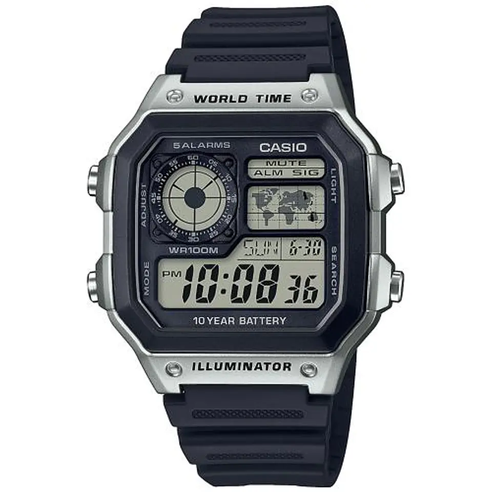 World Time Series AE-1200WH-1CVEF 1