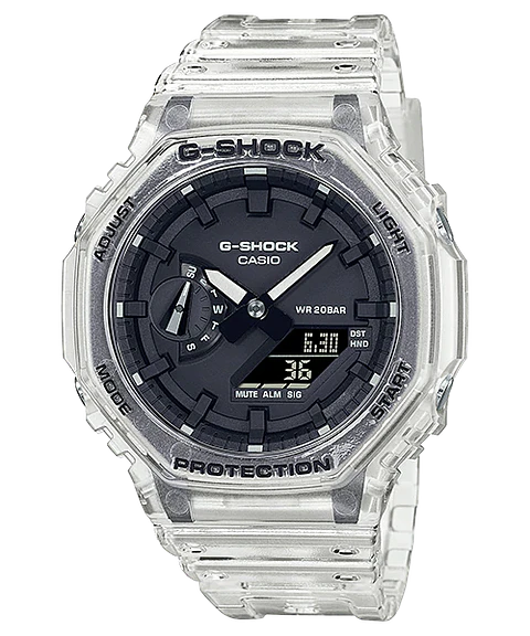 Transparent White Pack Series GA-2100SKE-7AER