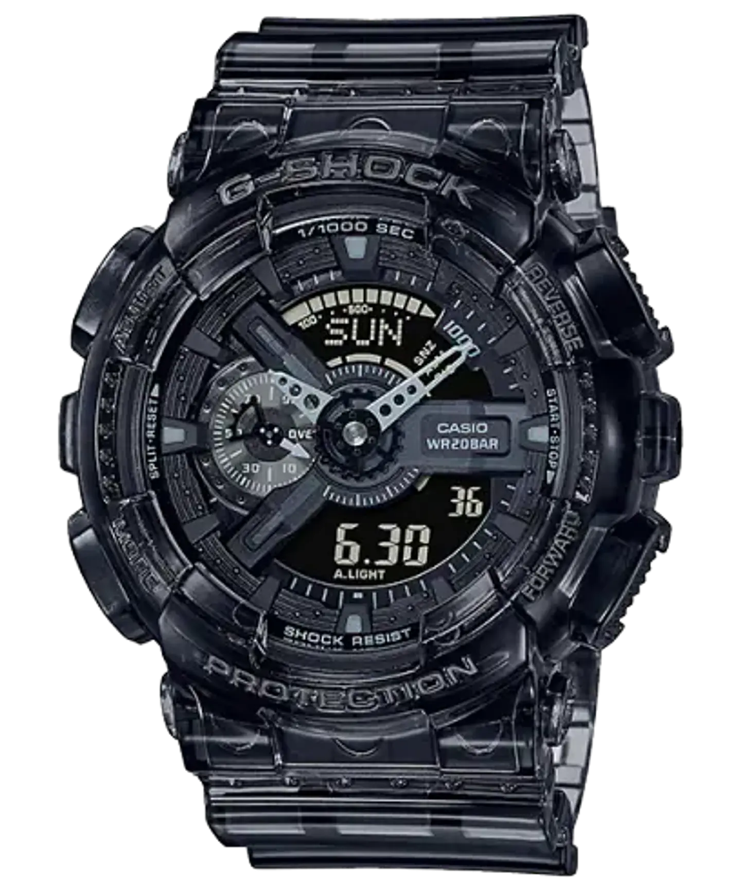 Transparent Grey Pack Series GA-110SKE-8AER 1