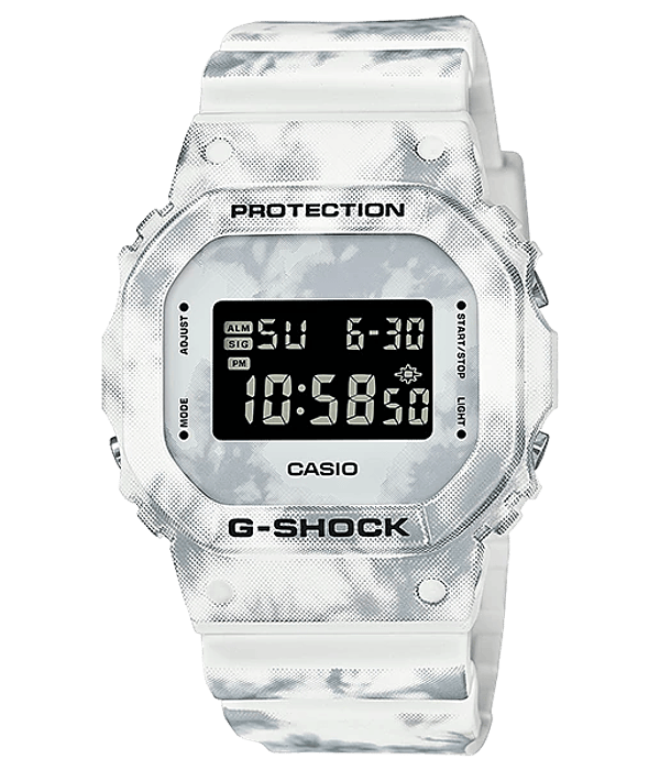 Grunge Snow Camouflage Series DW-5600GC-7ER