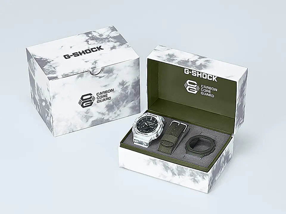 Special Package Grunge Snow Camouflage Series GAE-2100GC-7AER 1