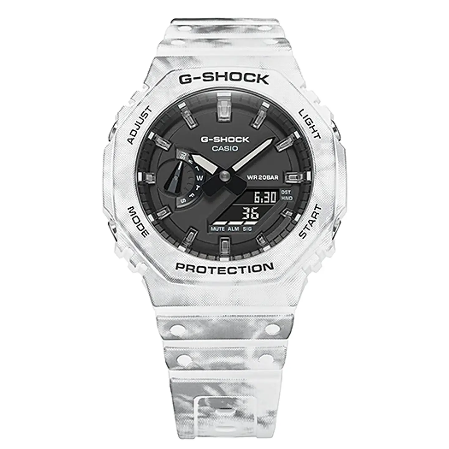 Special Package Grunge Snow Camouflage Series GAE-2100GC-7AER 4