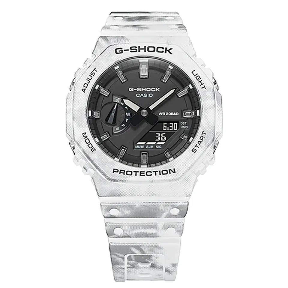 Special Package Grunge Snow Camouflage Series GAE-2100GC-7AER 4