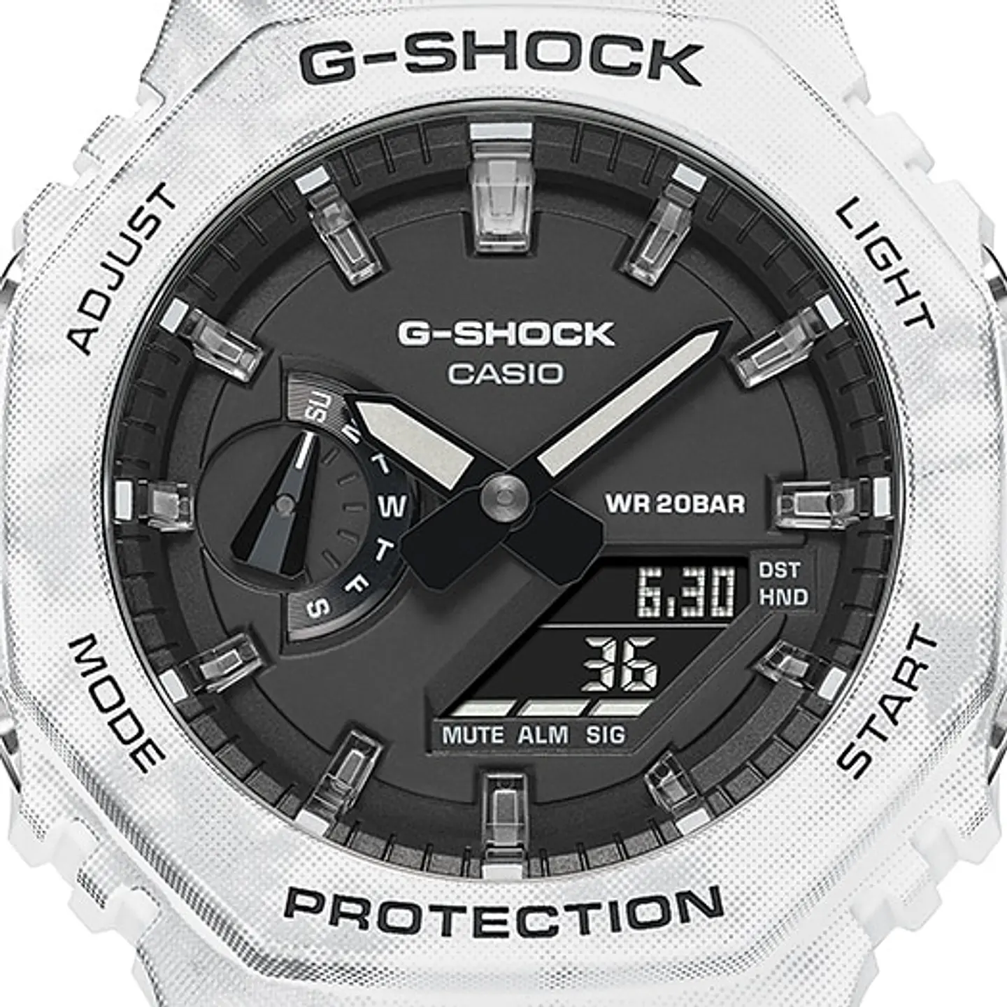 Special Package Grunge Snow Camouflage Series GAE-2100GC-7AER 8